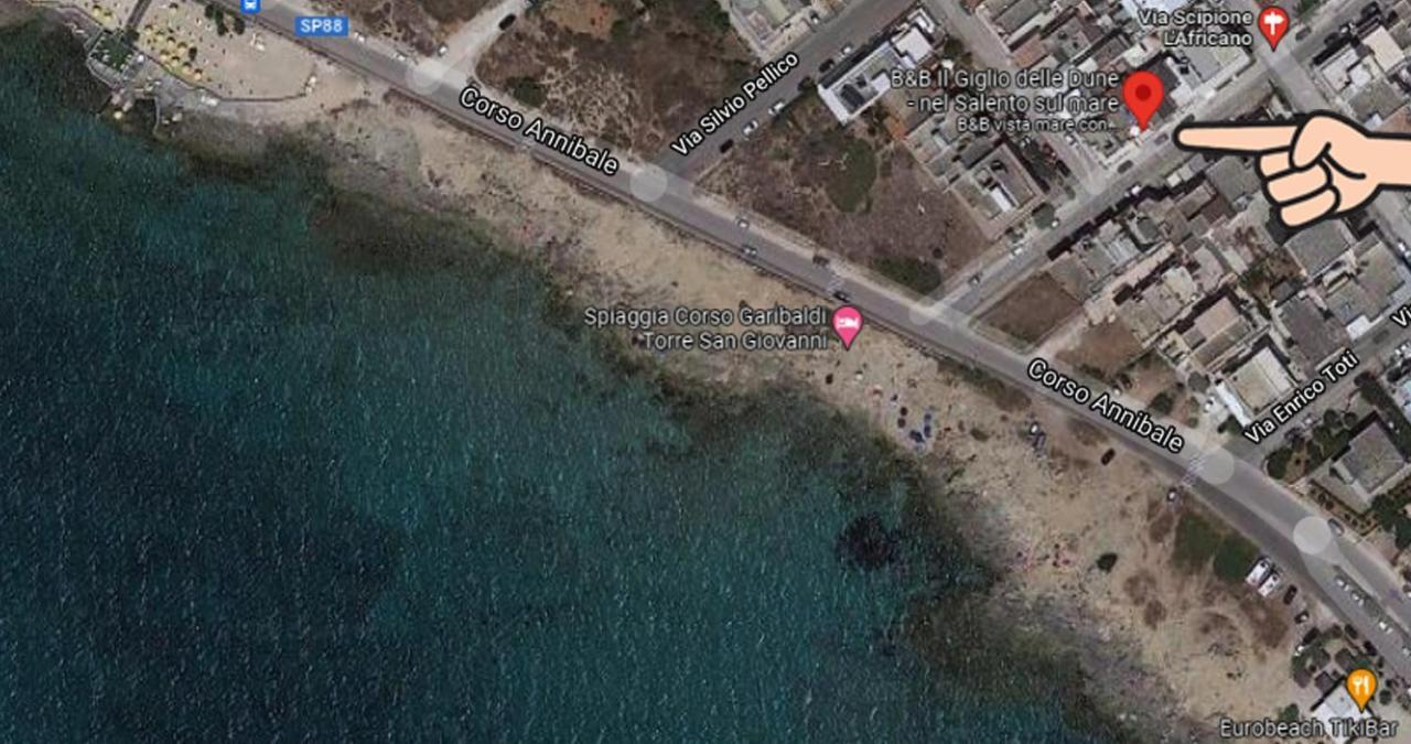 B&B Il Giglio Delle Dune Torre San Giovanni Ugento Esterno foto